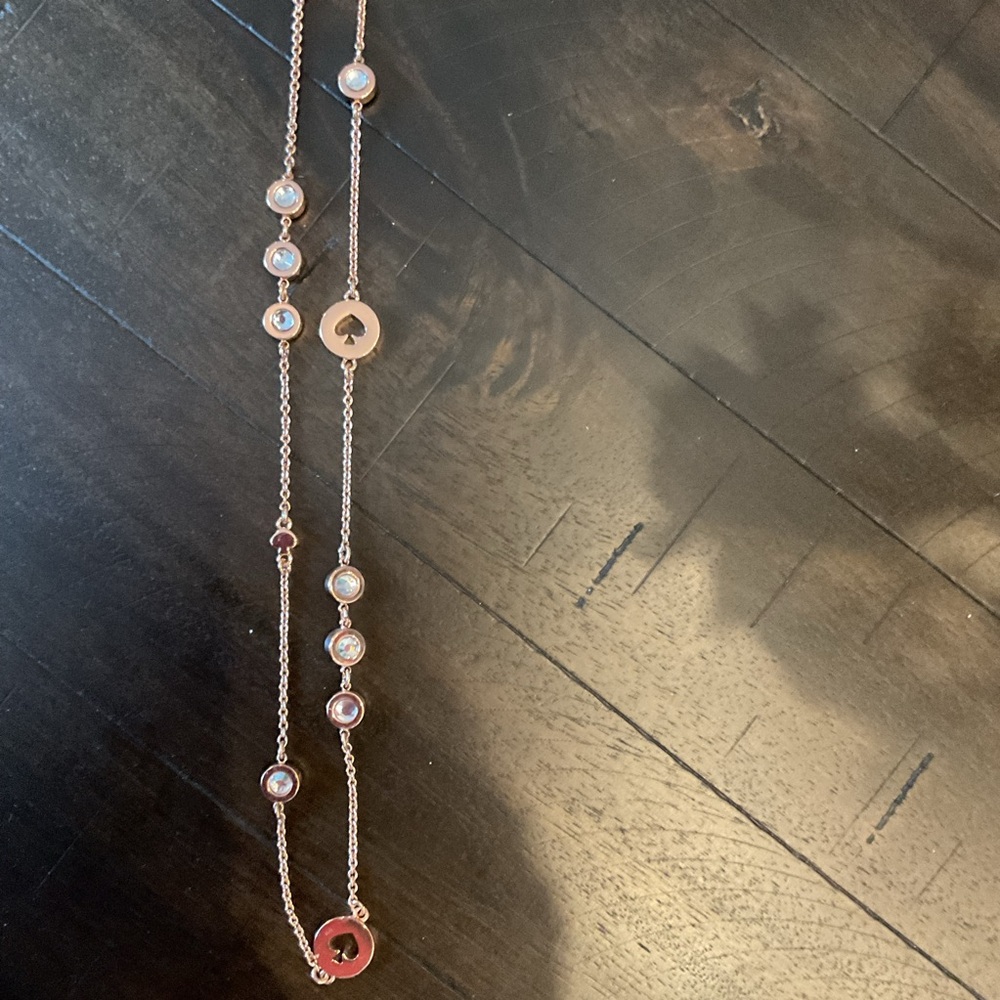 Kate Spade: Rose Gold Necklace